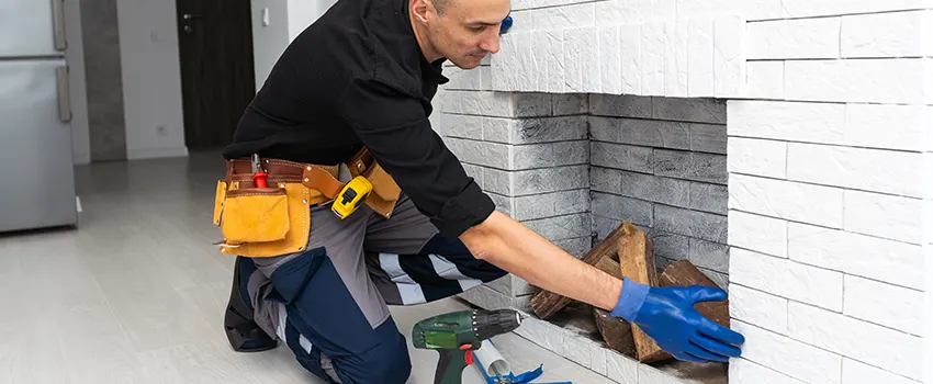 Fireplace Damaged Damper Frame Repair Services in Lake Forest, California
